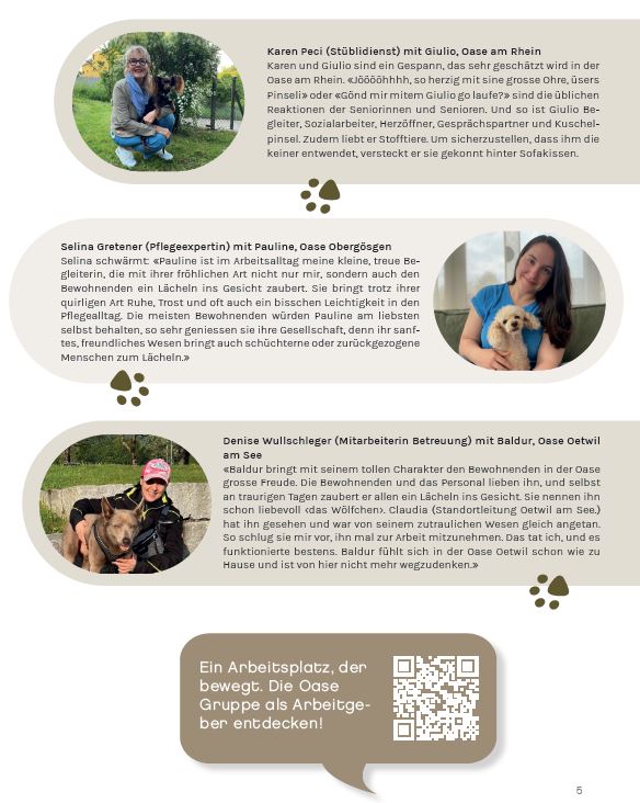 Haustiere am Arbeitsplatz